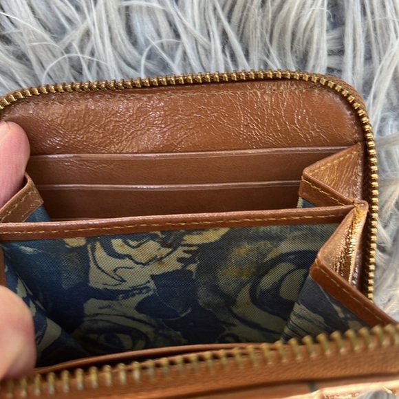 Hype Brown Leather With Gold Trim, Wallet - Picture 3 of 5